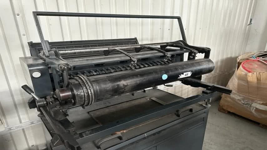 Heidelberg, SM 74 Numbering & Perforating Unit